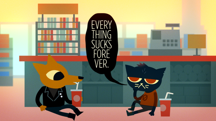 Красивая адвенчура Night in the Woods выйдет осенью - Изображение 1 Красивая адвенчура Night in the Woods выйдет осенью - Изображение 1