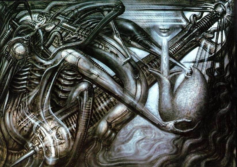 Галерея самых жутких артов Гигера. Страсть, секс и страх - Изображение 6 Галерея самых жутких артов Гигера. Страсть, секс и страх - Изображение 6