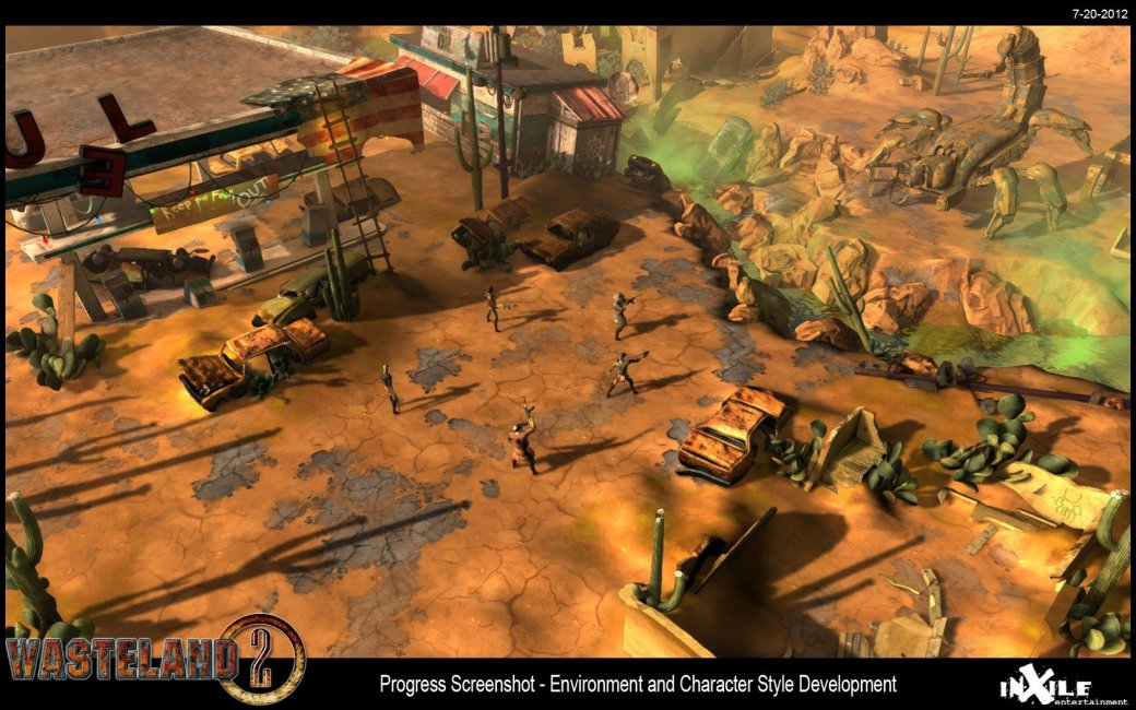 Опубликован первый скриншот Wasteland 2 - Изображение 1 Опубликован первый скриншот Wasteland 2 - Изображение 1