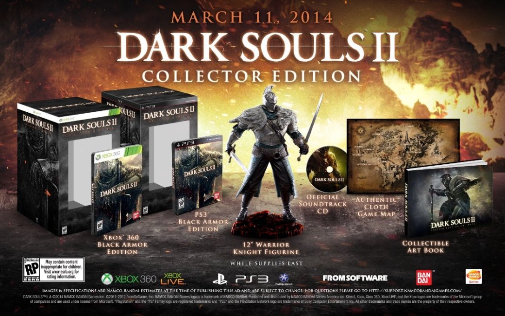 Два специальных издания Dark Souls 2 и новые скриншоты - Изображение 1 Два специальных издания Dark Souls 2 и новые скриншоты - Изображение 1