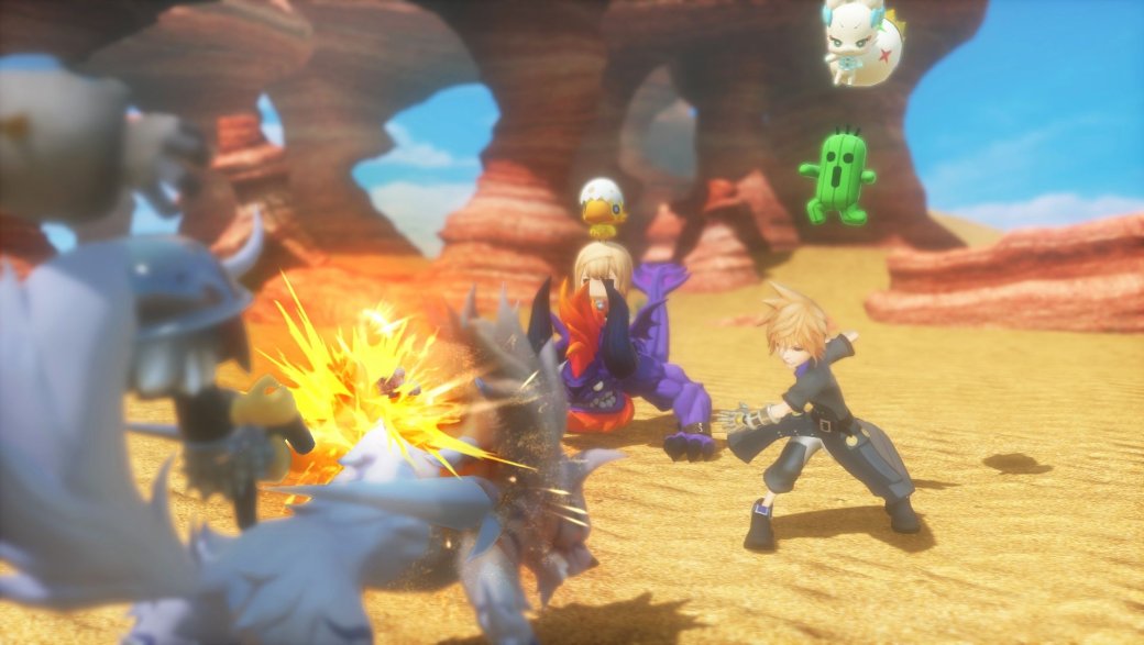 Рецензия на World of Final Fantasy. Обзор игры - Изображение 7 Рецензия на World of Final Fantasy. Обзор игры - Изображение 7