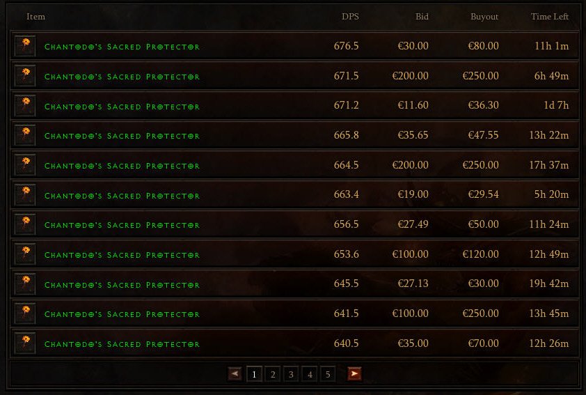 Аукцион Diablo III: S€rious Busin€ss. День 1. - Изображение 3 Аукцион Diablo III: S€rious Busin€ss. День 1. - Изображение 3