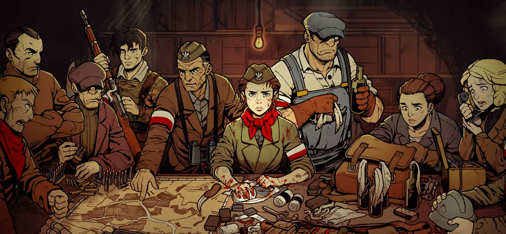 Обзор Warsaw — Darkest Dungeon про Вторую мировую и Варшавское восстание | Канобу Обзор Warsaw — Darkest Dungeon про Вторую мировую и Варшавское восстание | Канобу