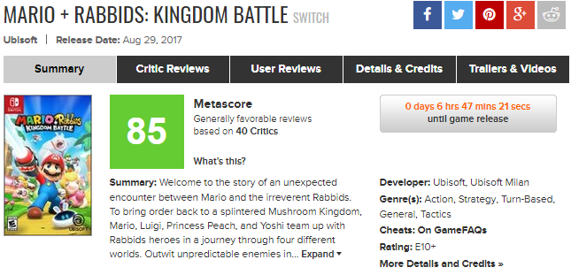 Ма-а-а-а-а-арио! Отзывы критиков на  Mario+Rabbids: Kingdom Battle. - Изображение 2